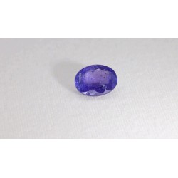Tanzanit szlif owalny, 4.16 ct, VIOLET, IGI 717583112