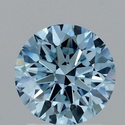 Diament laboratoryjny o barwie fantazyjnej szlif okrągły, Blue Fancy_Vivid, 1.9ct, VVS2, Fancy Vivid Blue, IGI LG707526302