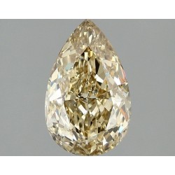 Diament laboratoryjny o barwie fantazyjnej szlif gruszkowy, 1.55ct, VVS2, Fancy Intense Yellow, IGI LG670432824