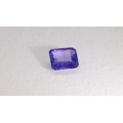 Tanzanit szlif schodkowy, 4.85 ct, VIOLET, IGI 717583113