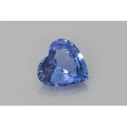 Szafir serce, 2.2 ct, BLUE, GIA 7488228741