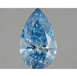 Diament laboratoryjny o barwie fantazyjnej szlif gruszkowy, Blue Fancy_Vivid, 1.51ct, VVS2, Fancy Vivid Blue, IGI LG649494985