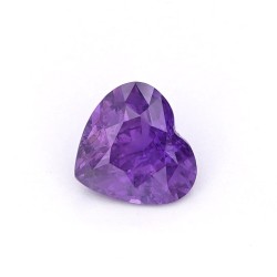Szafir serce, 2.79 ct, PURPLE, GIA 2537531033