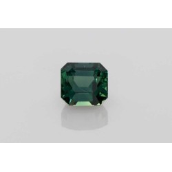 Szafir Asscher, 1.53 ct, TEAL, GIA 2225464843