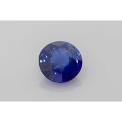 Szafir szlif okrągły, 5.01 ct, BLUE, GIA 6372812074