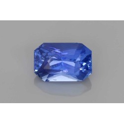 Szafir szlif szmaragdowy, 3.04 ct, BLUE, GIA 3495572293