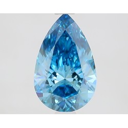 Diament laboratoryjny o barwie fantazyjnej szlif gruszkowy, Blue Fancy_Vivid, 1.57ct, VVS2, Fancy Vivid Blue, IGI LG694583315
