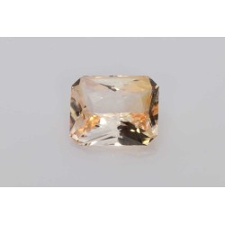 Szafir szlif szmaragdowy, 5.31 ct, ORANGE, GIA 5231508965