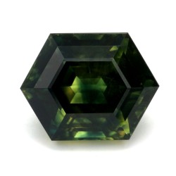 Szafir szlif sześciokątny, 5.22 ct, MULTI_COLOR, GIA 2507443279