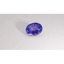 Tanzanit szlif owalny, 5.3 ct, BLUE, IGI 717583084