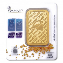 Sztabka Złota 50 gramów SAAMP