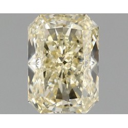 Diament laboratoryjny o barwie fantazyjnej radiant, Yellow Fancy, 1.07ct, VVS2, Fancy Yellow, IGI LG671440414