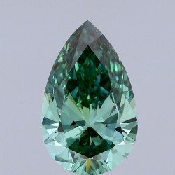 Diament laboratoryjny o barwie fantazyjnej szlif gruszkowy, Green Fancy_Vivid, 2.51ct, VVS2, Fancy Vivid Green, IGI LG711529715