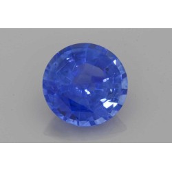 Szafir szlif okrągły, 4.37 ct, BLUE, GIA 7416818868
