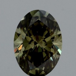 Diament laboratoryjny o barwie fantazyjnej szlif owalny, Green Fancy_Vivid, 1.51ct, VVS2, Fancy Vivid Green, IGI LG717548366