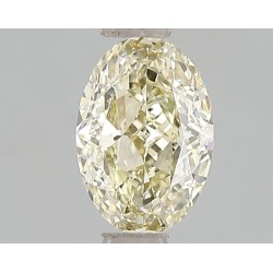 Diament laboratoryjny o barwie fantazyjnej szlif owalny, Yellow Fancy, 1.1ct, VVS2, Fancy Yellow, IGI LG671493254
