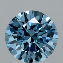Diament laboratoryjny o barwie fantazyjnej szlif okrągły, Blue Fancy_Vivid, 2ct, VVS2, Fancy Vivid Blue, IGI LG707526325