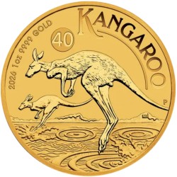 Złota moneta 1 uncja Australijski Kangur 2026 r