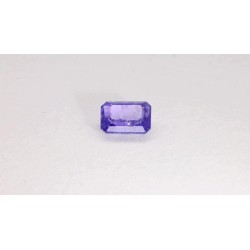 Tanzanit szlif szmaragdowy, 4.16 ct, VIOLET, IGI 717583092