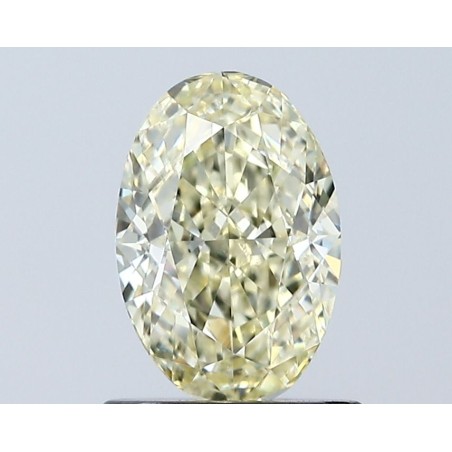 Diament laboratoryjny o barwie fantazyjnej szlif owalny, Yellow Fancy_Light, 1.04ct, VVS2, Fancy Light Yellow, IGI LG671433079