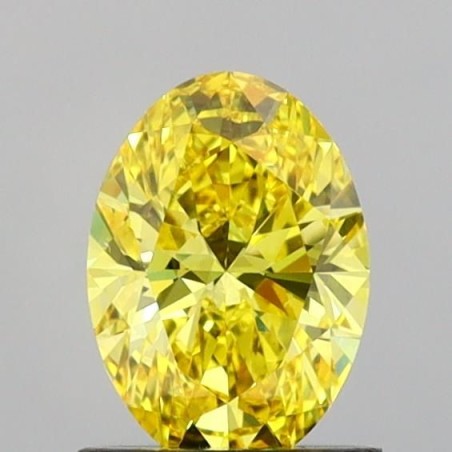 Diament laboratoryjny o barwie fantazyjnej szlif owalny, Yellow Fancy_Vivid, 0.99ct, VVS2, Fancy Vivid Yellow, IGI LG692534476