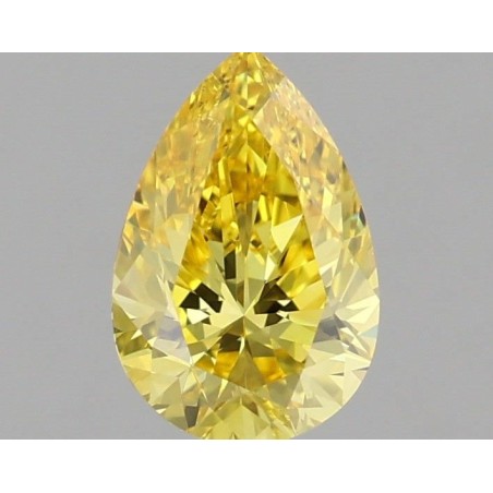 Diament laboratoryjny o barwie fantazyjnej szlif gruszkowy, Yellow Fancy_Vivid, 1ct, VVS2, Fancy Vivid Yellow, IGI LG692563021