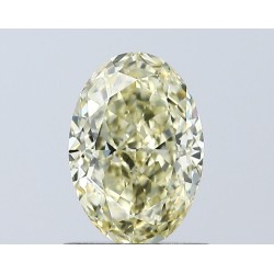 Diament laboratoryjny o barwie fantazyjnej szlif owalny, Yellow Fancy, 1.08ct, VVS2, Fancy Yellow, IGI LG671433083