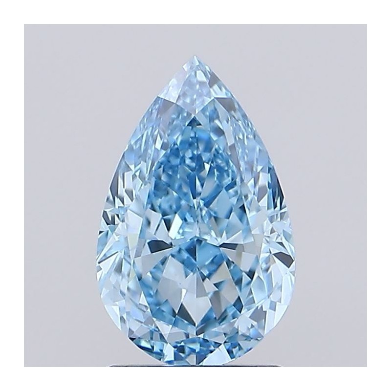 Diament laboratoryjny o barwie fantazyjnej szlif gruszkowy, Blue Fancy_Vivid, 2.01ct, VVS2, Fancy Vivid Blue, IGI LG747526319
