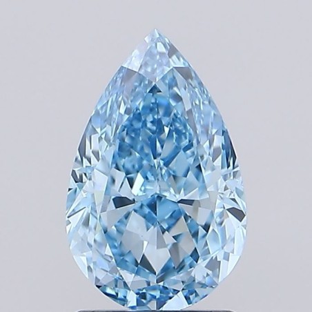 Diament laboratoryjny o barwie fantazyjnej szlif gruszkowy, Blue Fancy_Vivid, 2.01ct, VVS2, Fancy Vivid Blue, IGI LG747526319
