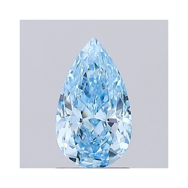 Diament laboratoryjny o barwie fantazyjnej szlif gruszkowy, Blue Fancy_Vivid, 1.31ct, VVS2, Fancy Vivid Blue, IGI LG747526312