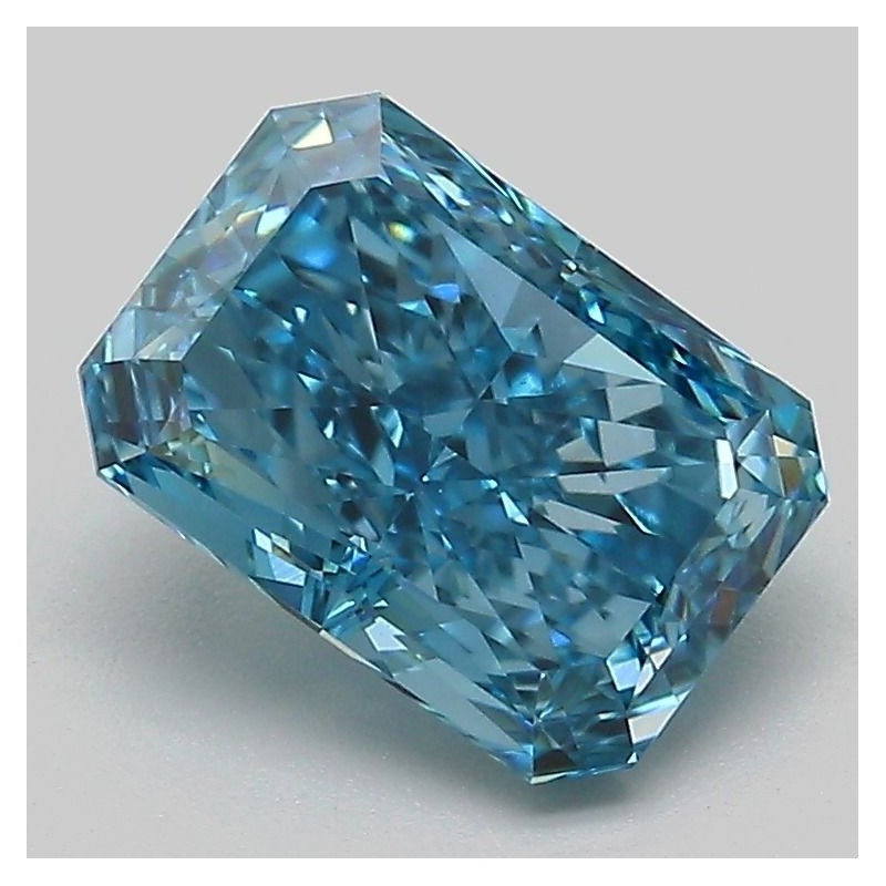 Diament laboratoryjny o barwie fantazyjnej radiant, Blue Fancy_Vivid, 2.09ct, VVS2, Fancy Vivid Blue, IGI LG733599429
