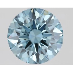 Diament laboratoryjny o barwie fantazyjnej szlif okrągły, Blue Fancy_Vivid, 1.65ct, VVS2, Fancy Vivid Blue, IGI LG662417073