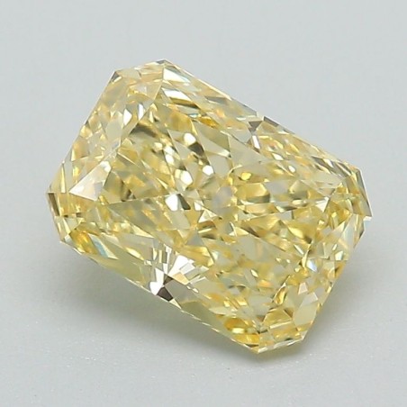 Diament laboratoryjny o barwie fantazyjnej radiant, Yellow Fancy_Vivid, 1.55ct, VVS2, Fancy Vivid Yellow, IGI LG679501988