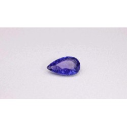 Tanzanit szlif gruszkowy, 7.63 ct, BLUE, IGI 717583122