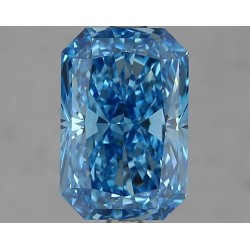Diament laboratoryjny o barwie fantazyjnej radiant, Blue Fancy_Vivid, 2.82ct, VVS2, Fancy Vivid Blue, IGI LG651422372