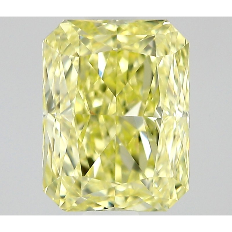 Diament o barwie fantazyjnej radiant, 0.5ct, VVS1, Fancy Yellow, GIA 7532531719