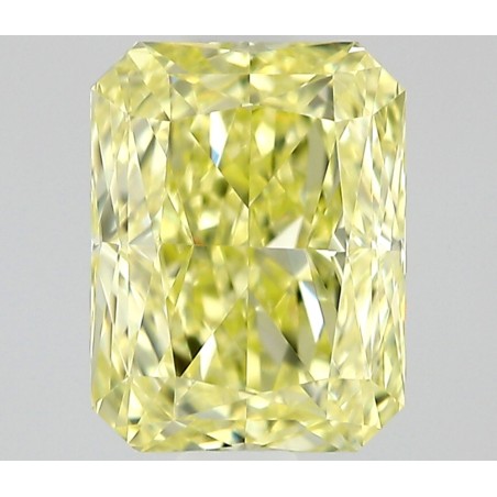 Diament o barwie fantazyjnej radiant, 0.5ct, VVS1, Fancy Yellow, GIA 7532531719