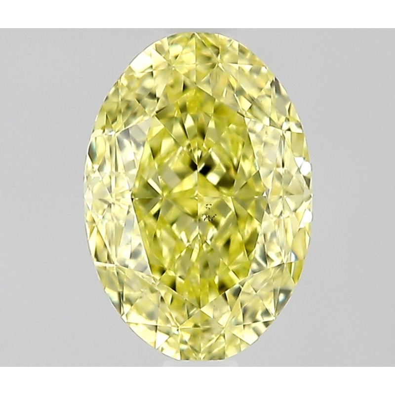 Diament o barwie fantazyjnej szlif owalny, 0.76ct, VS2, Fancy Intense Yellow, GIA 7536495033 Diament o barwie fantazyjnej szlif owalny, 0.76ct, VS2, Fancy Intense Yellow, GIA 7536495033