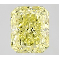 Diament o barwie fantazyjnej radiant, 0.7ct, VS2, Fancy Yellow, GIA 7532531687