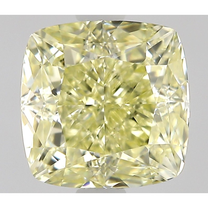 Diament o barwie fantazyjnej szlif poduszkowy modyfikowany, 1.08ct, VS1, Fancy Light Yellow, GIA 2537589220 Diament o barwie fantazyjnej szlif poduszkowy modyfikowany, 1.08ct, VS1, Fancy Light Yellow, GIA 2537589220