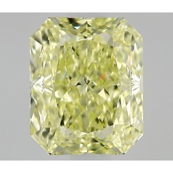 Diament o barwie fantazyjnej radiant, 0.5ct, VVS2, Fancy Yellow, GIA 6535732253