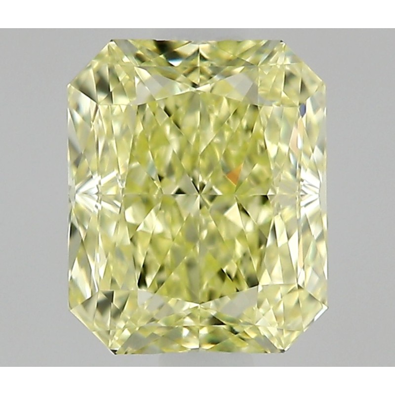 Diament o barwie fantazyjnej radiant, 0.5ct, VVS2, Fancy Yellow, GIA 6535732253