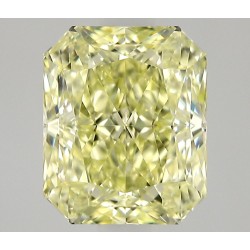 Diament o barwie fantazyjnej radiant, 0.71ct, VS1, Fancy Light Yellow, GIA 1533732809