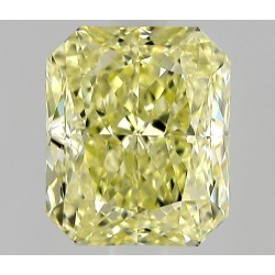 Diament o barwie fantazyjnej radiant, 1ct, VVS1, Fancy Light Yellow, GIA 6532454882