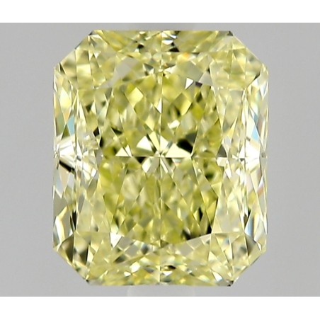 Diament o barwie fantazyjnej radiant, 1ct, VVS1, Fancy Light Yellow, GIA 6532454882