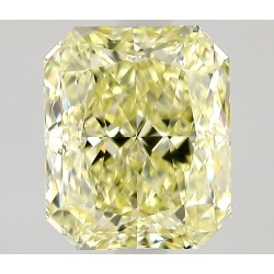 Diament o barwie fantazyjnej radiant, 1.07ct, VVS2, Fancy Light Yellow, GIA 1533659484