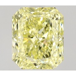 Diament o barwie fantazyjnej radiant, 0.78ct, VVS1, Fancy Light Yellow, GIA 6531808796