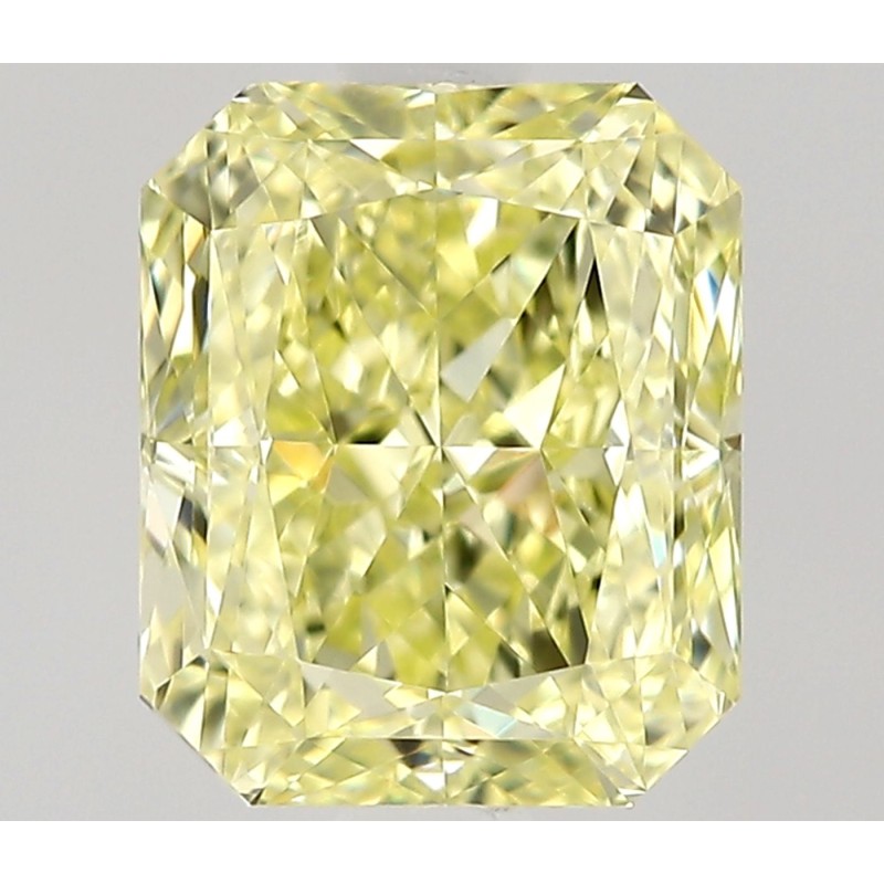 Diament o barwie fantazyjnej radiant, 0.78ct, VVS1, Fancy Light Yellow, GIA 6531808796