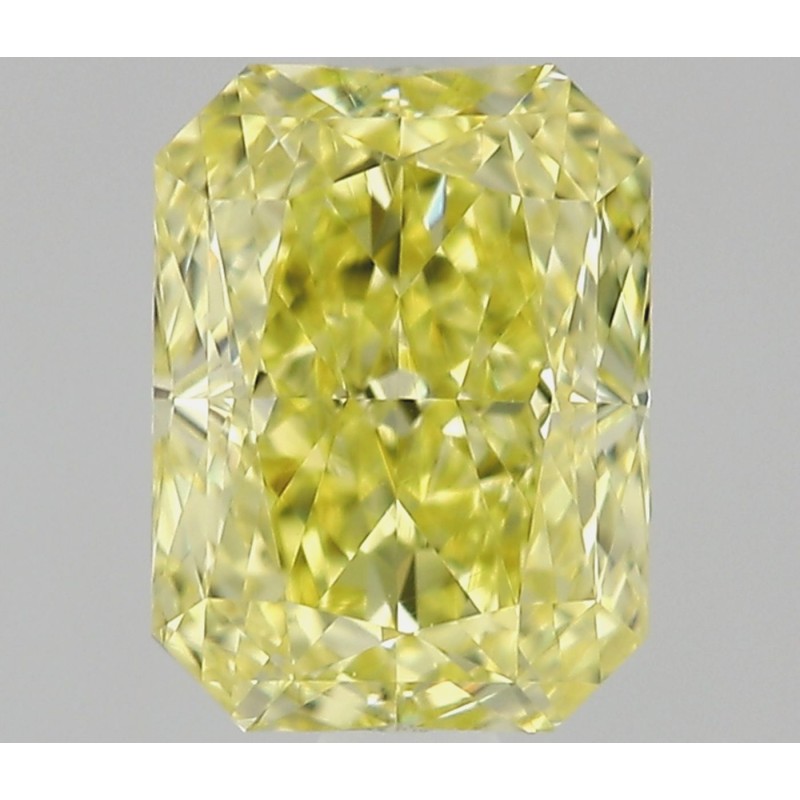 Diament o barwie fantazyjnej radiant, 0.6ct, VS1, Fancy Intense Yellow, GIA 1537553862