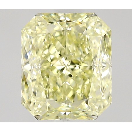 Diament o barwie fantazyjnej radiant, 0.7ct, VS2, Fancy Light Yellow, GIA 2536808723